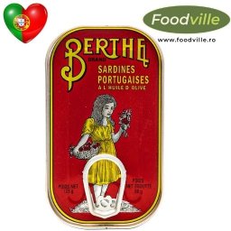 BERTHE Conserva sardine portugheze in ulei de masline 125 gr