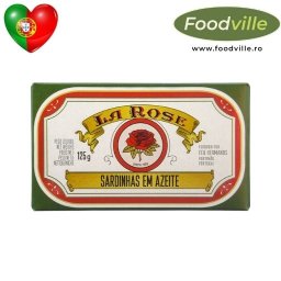 LA ROSE Conserva sardine portugheze in ulei de masline 125 gr