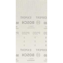 Plasă de șlefuit pentru lemn și vopsea, 115 x 230 mm, granulație 320, 10 buc