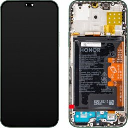 Piese si componente Display cu Touchscreen Honor X8b, cu Rama si Acumulator, Verde (Glamorous Green), Service Pack 0235AHGF