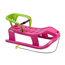 Sanie copii Marmat Snow Star Z cu spatar