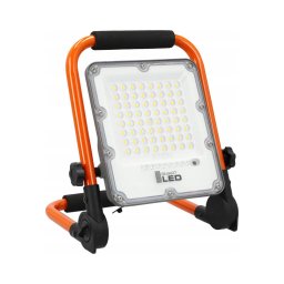 Proiector LED reîncărcabil cu stativ LED/30W/3,2V 4500K 5000 mAh IP65 portocaliu