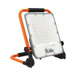 Proiector LED reîncărcabil cu stativ LED/100W/3,2V 4500K 15000 mAh IP65 portocaliu