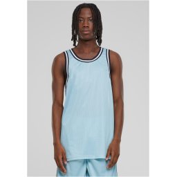 Men's Fishnet Tank Top - Blue