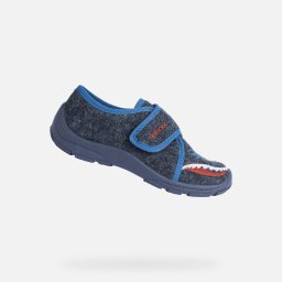 Papuci Geox Nymel bleumarin pentru băieți