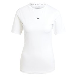 ADIDAS PERFORMANCE Tricou funcțional 'TECHFIT Training' negru / alb