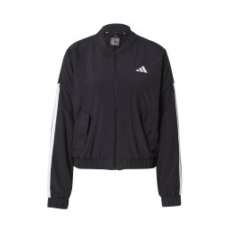 ADIDAS SPORTSWEAR Geacă sport 'Essentials' negru / alb