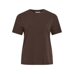 VILA Tricou 'VINora' ciocolatiu