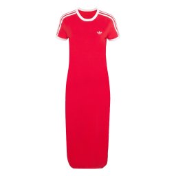 ADIDAS ORIGINALS Rochie '3 STRIPES DRESS' roșu / alb