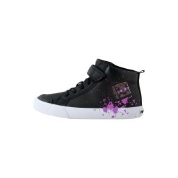 Next Sneaker 'Minecraft' azuriu / maro / mov neon / negru