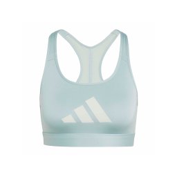 ADIDAS PERFORMANCE Sutien sport 'PWRCT' verde mentă / alb