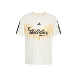 ADIDAS SPORTSWEAR Tricou funcțional 'HOUSE OF TIRO X COMMON GOAL' maro pueblo / negru / alb