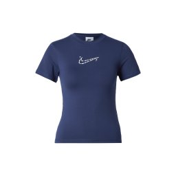 Nike Sportswear Tricou bleumarin / alb