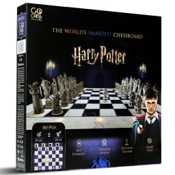 GoChess Harry Potter Wizard Mini - Tabla de Sah Electronica Colectie Licentiata cu LED si AI