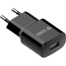 Incarcator de retea USB-A 2.4A 5V 12W Negru