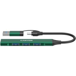 Hub 4-in-1 CNS-TDS02GR Verde