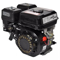 Motor pe benzină 4,8 kW Negru