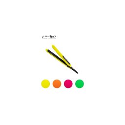 Placa de intins parul Gettin FLUO Yellow