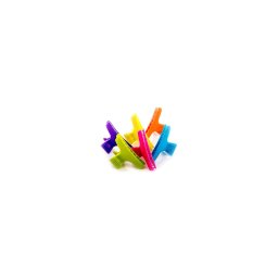 Set 36 clipsuri par multicolore