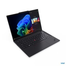 Laptop ThinkPad T14 Gen 6 (Intel); 14" WUXGA (1920x1200) IPS 500nits Anti-glare, 100% sRGB, 60Hz, Low Power; Intel® Core Ultra 7 265H, 16C (6P + 8E + 2LPE) / 16T, Max Turbo up to 5.3GHz, 24MB; Video Integrated Intel® Arc™ 140T GPU; RAM 2x 32GB SODIMM DDR5