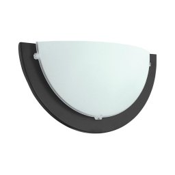 Eglo 181331 - Aplica de perete ICEBERG 1xE27/60W/230V neagră