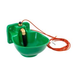 Adăpătoare anti-îngheț cu supapă cilindrică și cablu de încălzire, 2,8 litri