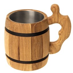 Halbă din lemn 0,5 L