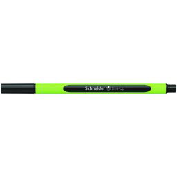 Liner SCHNEIDER Line-Up, rubber grip, varf fetru 0.4mm - negru safir