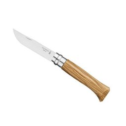 Opinel pocket knife No. 08 Olive Wood