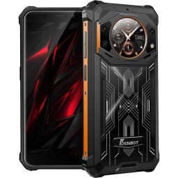 Telefon rugged Fossibot F101 Pro, 4G, 5.45-inch, Helio P60, 8GB RAM + 128GB, NFC, 10600mAh, Android 13, Orange