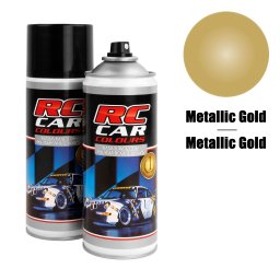 Vopsea Spray pentru Caroserii Lexan Automodele Rc - Auriu metalic 150 ml