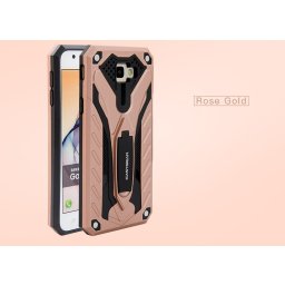 Husa Samsung Galaxy J5 PRIME Antisoc Rose Gold Easybear Cu Suport