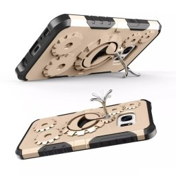 Husa Samsung Galaxy J5 PRIME Antisoc Auriu Gear Design Cu Suport