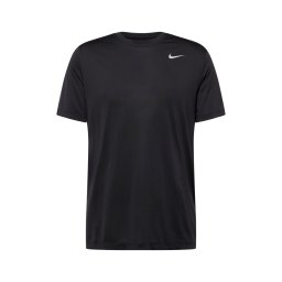 NIKE Tricou funcțional negru / alb murdar