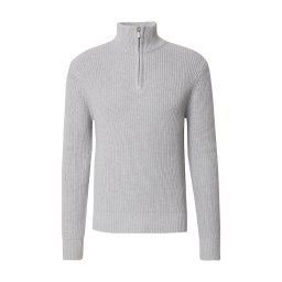 DAN FOX APPAREL Pulover 'Leart' gri amestecat