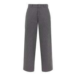 DICKIES Pantaloni 'Lima' gri închis / alb