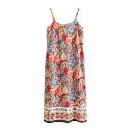 Next Rochie de vară verde petrol / roșu ruginiu / roşu închis / negru