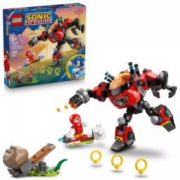 LEGO® Sonic The Hedgehog Knuckles vs. Dr. Eggman robotul Egg Crusher 77005