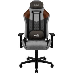 Scaun Gaming DUKE AeroSuede Universal gaming Black, Brown, Grey