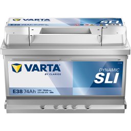 VARTA DYNAMIC SLI 74 Ah Curent descarcare: 750 A Dimensiuni (L*l*i): 278 * 175 * 175 MM Fixare: B13 Tip terminal: 1