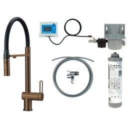 Magnetic Baterie pentru bucătărie, cu kit de filtrare a apei, cu pipă elastică BRMFC75M