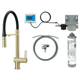 Magnetic Baterie pentru bucătărie, cu kit de filtrare a apei, cu pipă elastică BRMFR75M