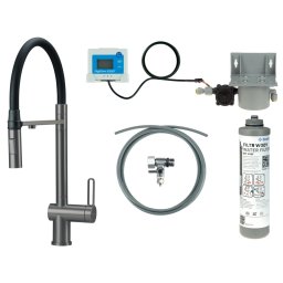 Magnetic Baterie pentru bucătărie, cu kit de filtrare a apei, cu pipă elastică BRMFD75M