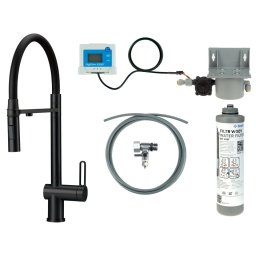Magnetic Baterie pentru bucătărie, cu kit de filtrare a apei, cu pipă elastică BRMFN75M