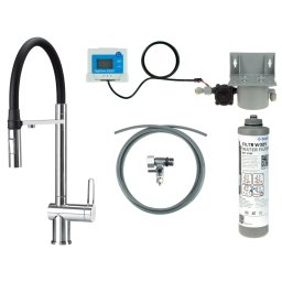 Magnetic Baterie pentru bucătărie, cu kit de filtrare a apei, cu pipă elastică BRMF075M