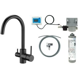 Baterie pentru bucătărie, cu kit de filtrare a apei BCHFN64M