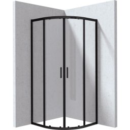 Funkia Evo Cabină de duș, semicerc, 80x80 cm KYP_N088P