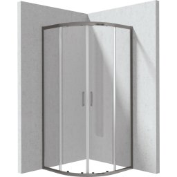 Funkia Evo Cabină de duș, semicerc, 80x80 cm KYP_D088P