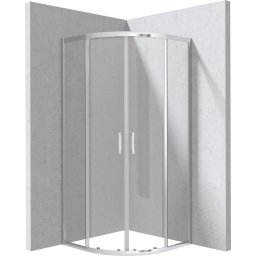 Funkia Evo Cabină de duș, semicerc, 80x80 cm KYP_0088P