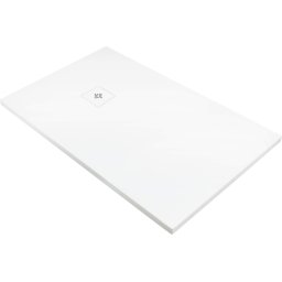 Silia Cădiță de duș din acrilat, rectangular, 90x120 cm Finisaj: Alb KSKA00912B